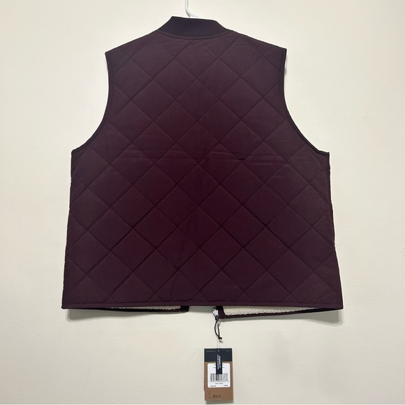 The North Face Cuchillo Reversible Root Brown Vest Women’s Size XL - Picture 3 of 13